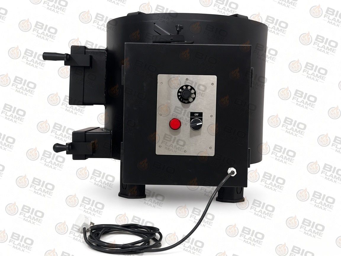 BIOFLAMEMAX® 30–80 KG Zero Smoke Wood Stove — Photo 4 — Commercial Smokeless Biomass Wood Stove Heavy Duty Wood Chulha for Hotel & Catering