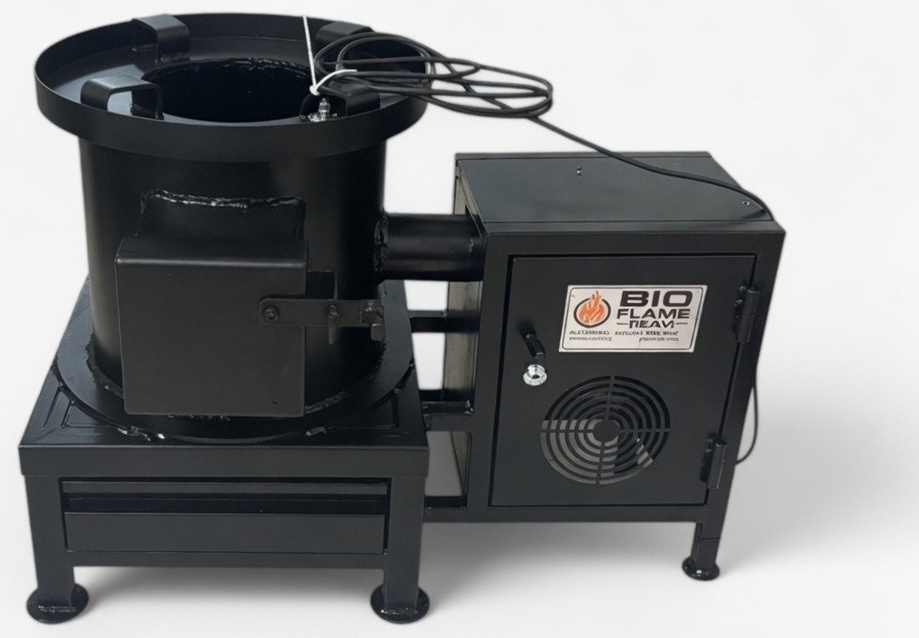 BIOFLAMEMAX 5–30KG Model Wood Stove — Commercial Smokeless Biomass Wood Stove Heavy Duty Wood Chulha for Hotel & Catering