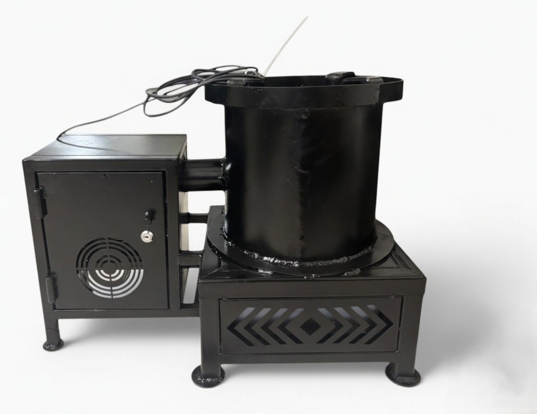 BIOFLAMEMAX 5–30KG Model Wood Stove — Photo 3 — Commercial Smokeless Biomass Wood Stove Heavy Duty Wood Chulha for Hotel & Catering