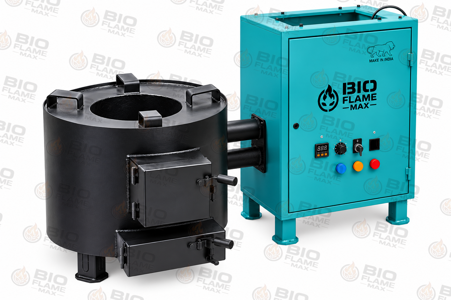 BIOFLAMEMAX® Pellet + Wood Stove