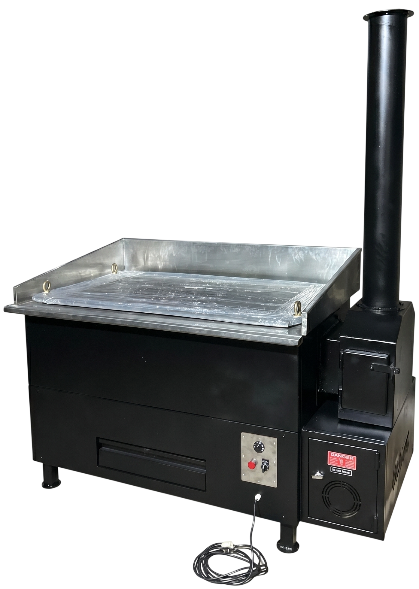 Tawa Station (S.S.) Wood Stove — Commercial Smokeless Biomass Wood Stove Heavy Duty Wood Chulha for Hotel & Catering